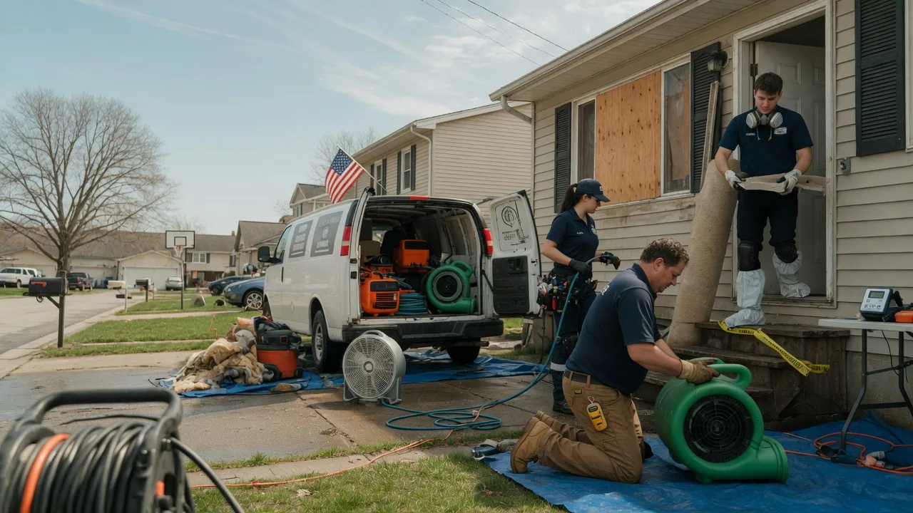 Water Damage Restoration in Pyatt, AR near me